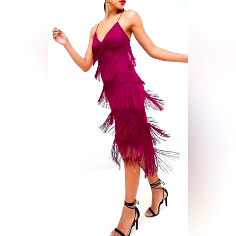 New ASOS Size 10 Fringe Dress Perfect For All Summer Celebrations.